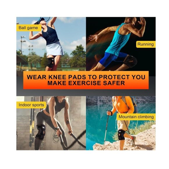 Hinged Knee Brace For Meniscus Tear - Adjustable Knee Support for Knee Pain MEDI - Picture 9 of 9